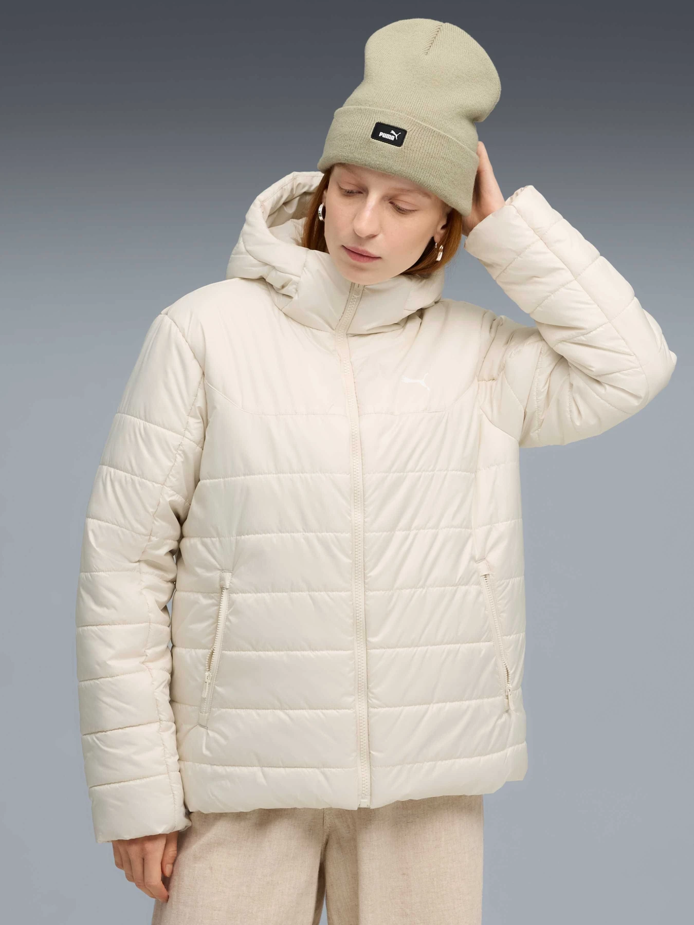 Куртки та дублянки PUMA Ess Hooded Padded Jacket модель 685231 Куртки та дублянки PUMA Ess Hooded Padded Jacket модель 685231 Фото