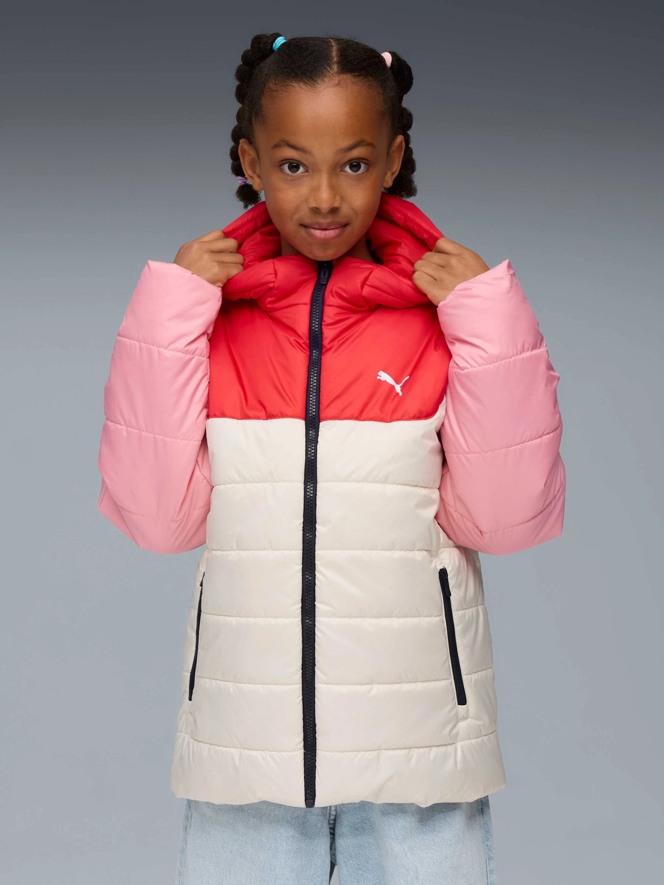 Куртки та дублянки PUMA Ess Hooded Padded Jacket модель 685226 Куртки та дублянки PUMA Ess Hooded Padded Jacket модель 685226 Фото