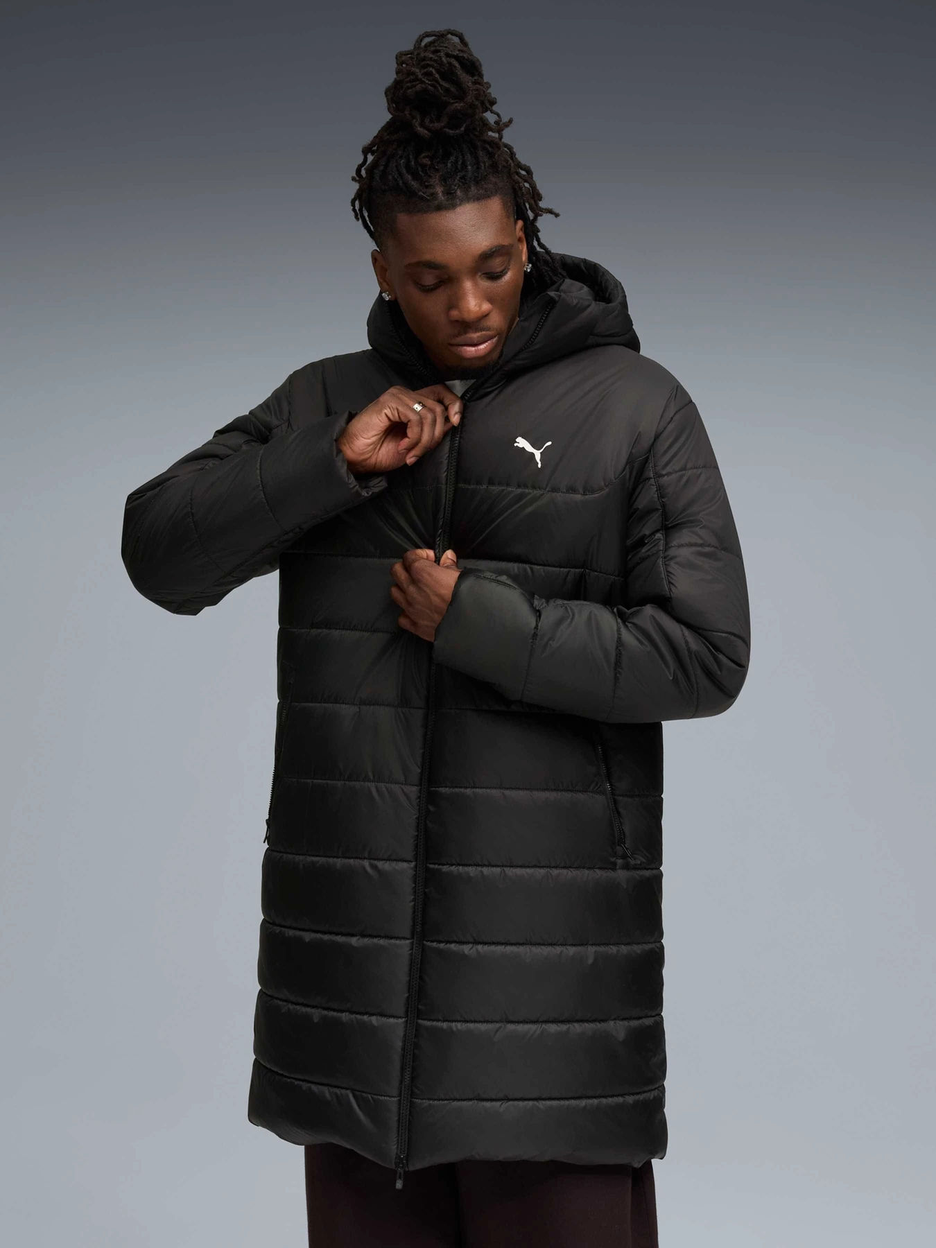 Куртки и дубленки PUMA Ess Hooded Padded Parka модель 685212 Фото