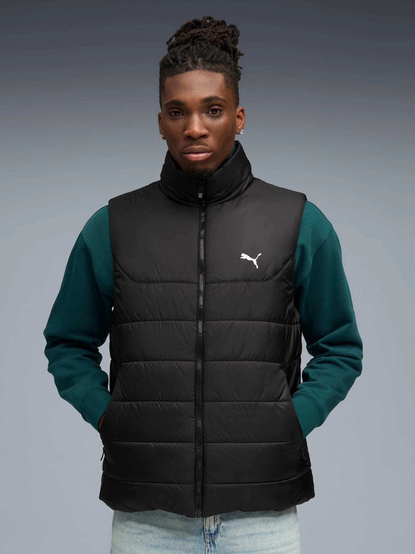 Куртки и дубленки PUMA Ess Padded Vest модель 685209 Куртки и дубленки PUMA Ess Padded Vest модель 685209 Фото