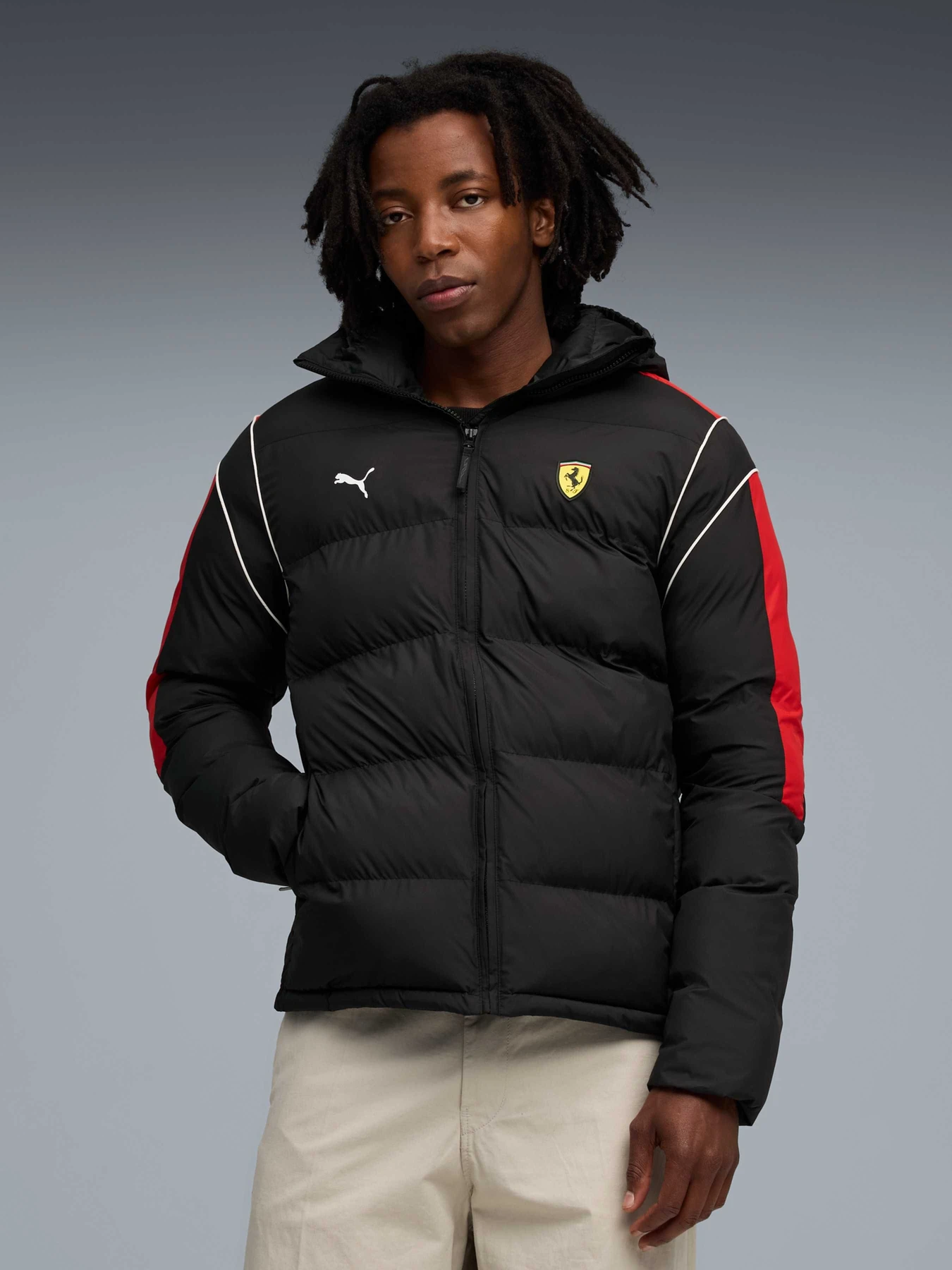 Куртки и дубленки PUMA Ferrari Mt7 Ecolite Puff Jkt модель 632762 Куртки и дубленки PUMA Ferrari Mt7 Ecolite Puff Jkt модель 632762 Фото