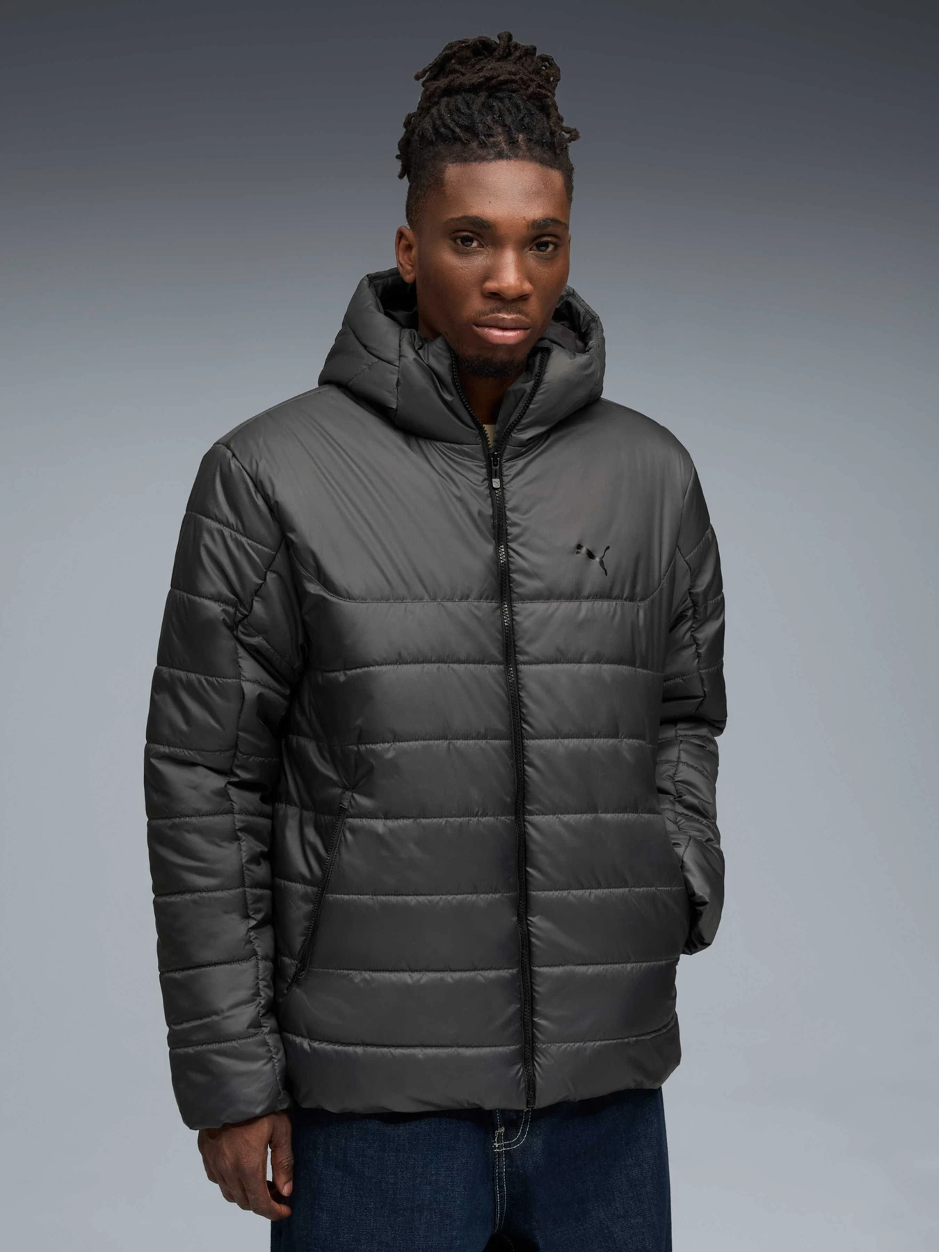 Куртки и дубленки PUMA Ess Hooded Padded Jacket модель 685211 Куртки и дубленки PUMA Ess Hooded Padded Jacket модель 685211 Фото