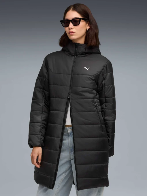 Жіноча Демісезонна куртка PUMA Ess Hooded Padded Parka фото 3
