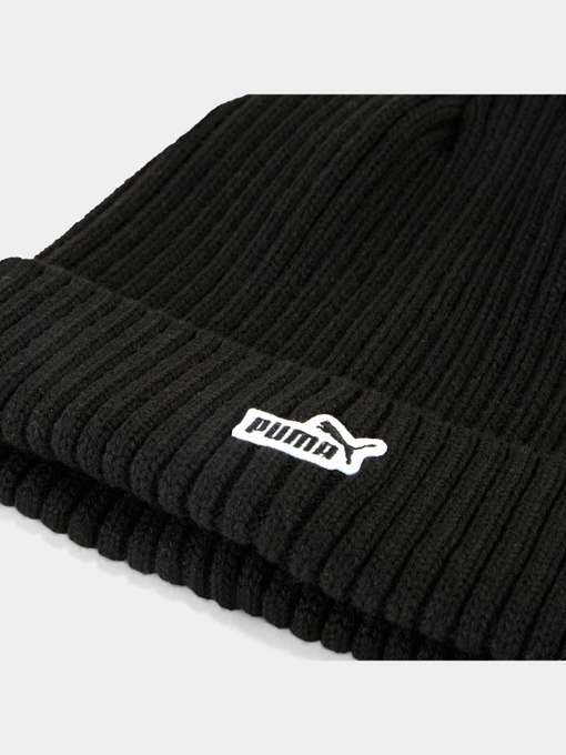 PUMA Ess Patch Mid Crown Beanie Шапка колір чорний фото 3