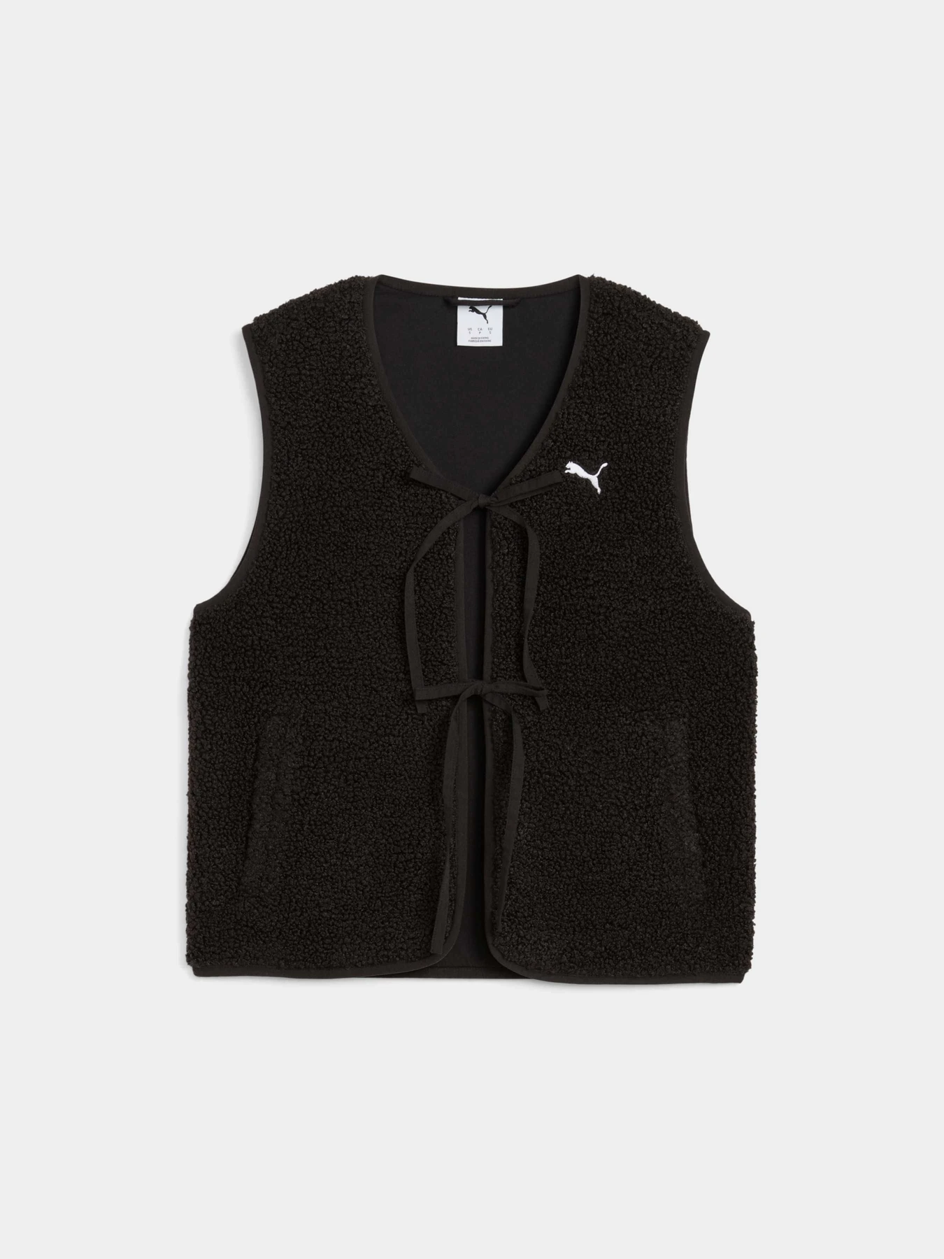 Куртки и дубленки PUMA Wardrobe Ess Fleece Gilet модель 633486 Фото