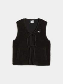 Куртки и дубленки PUMA Wardrobe Ess Fleece Gilet модель 633486 Фото