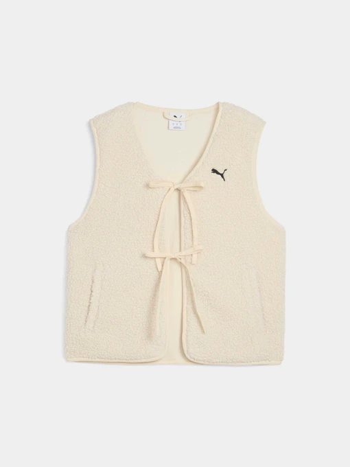 Куртки и дубленки PUMA Wardrobe Ess Fleece Gilet модель 633486 Фото