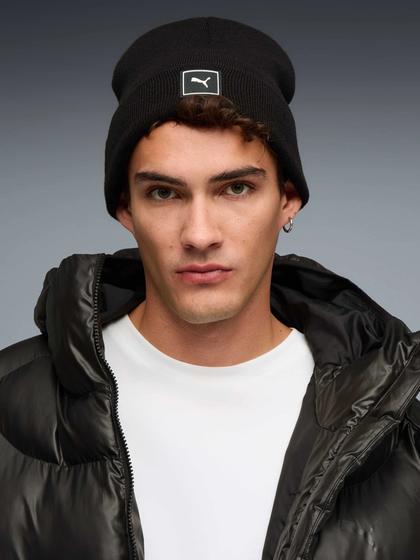 Шапки и кепки PUMA Wardrobeess Highcrown Beanie модель 026409 Фото