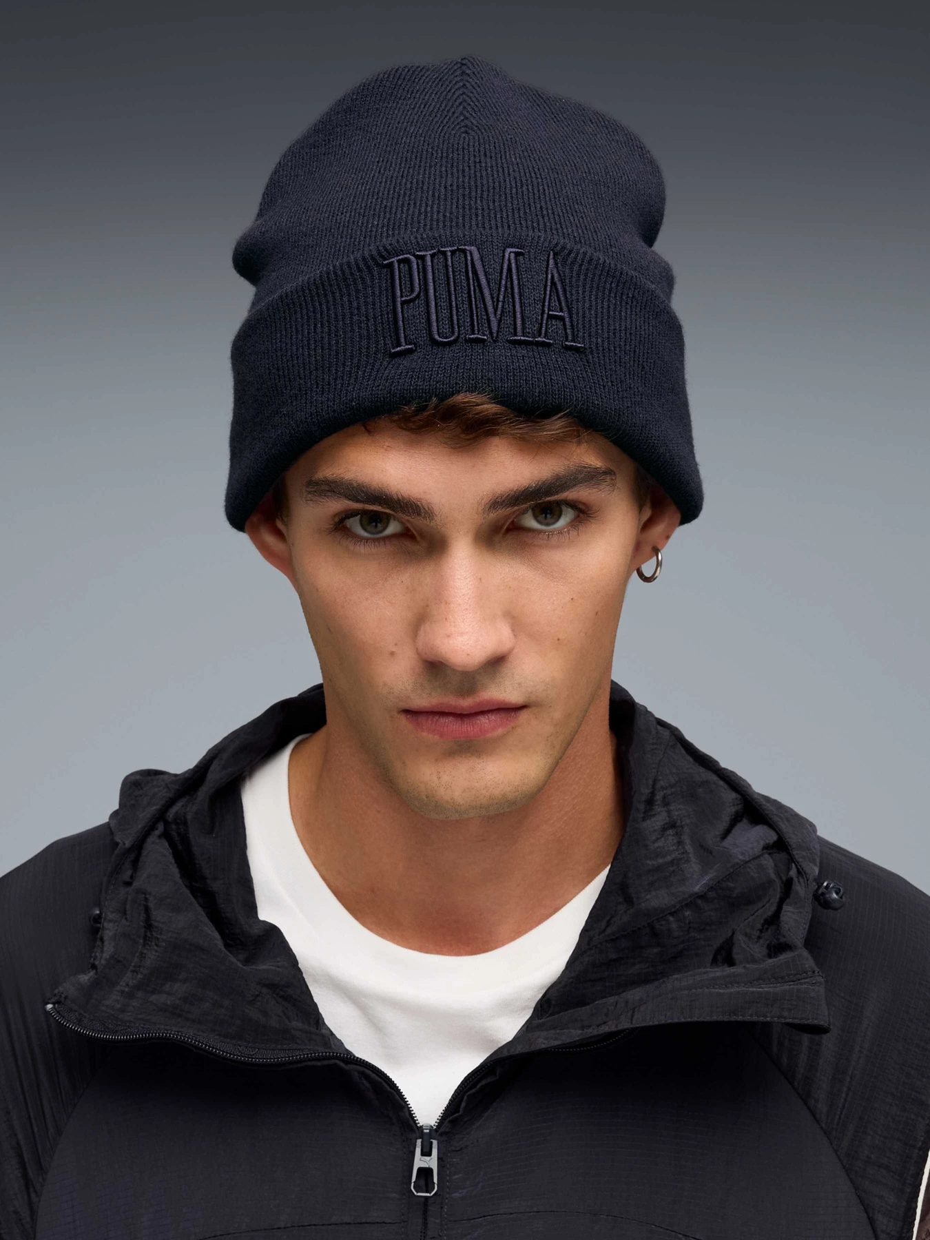 Шапки и кепки PUMA Classi Graphicmidcrownbeanie модель 026385 Фото