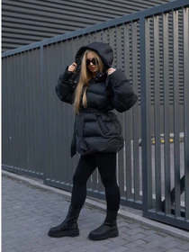 Куртки та дублянки Tian модель Samanta-T-BLCK Фото
