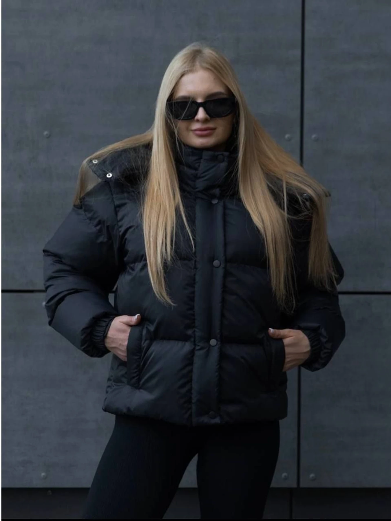 Куртки та дублянки Tian модель Stacy-T-BLCK Фото
