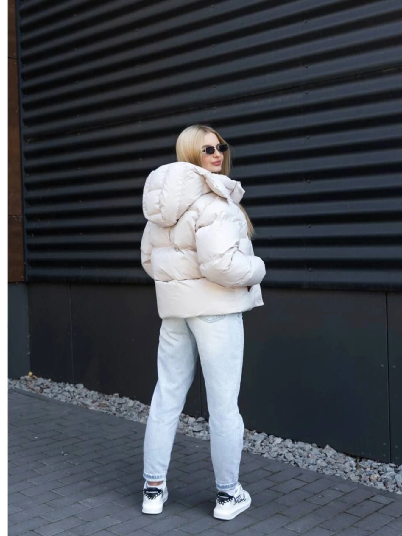 Куртки та дублянки Tian модель Stacy-T-BEIGE Фото