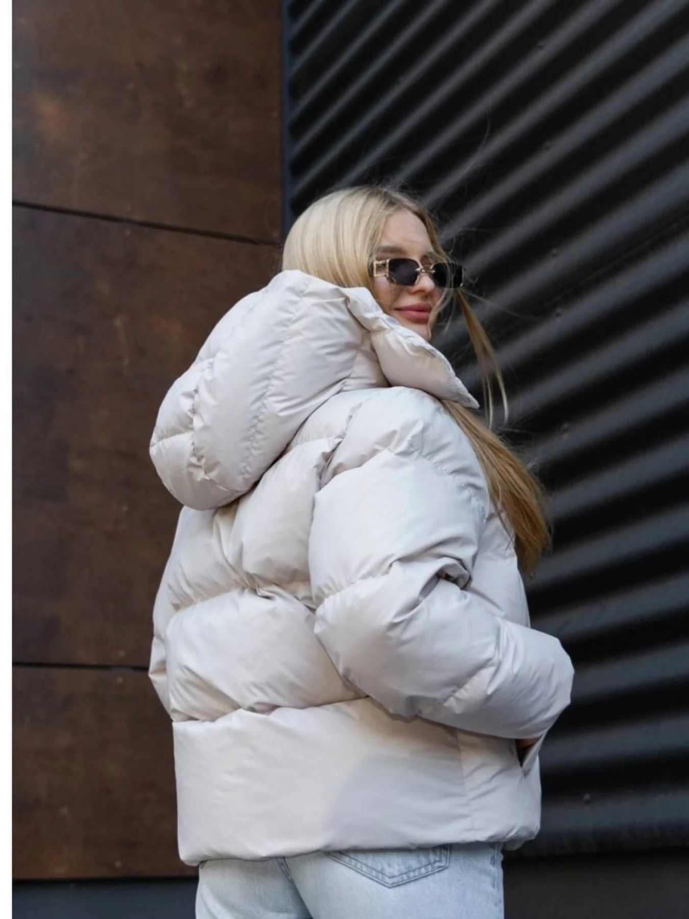 Куртки та дублянки Tian модель Stacy-T-BEIGE Фото