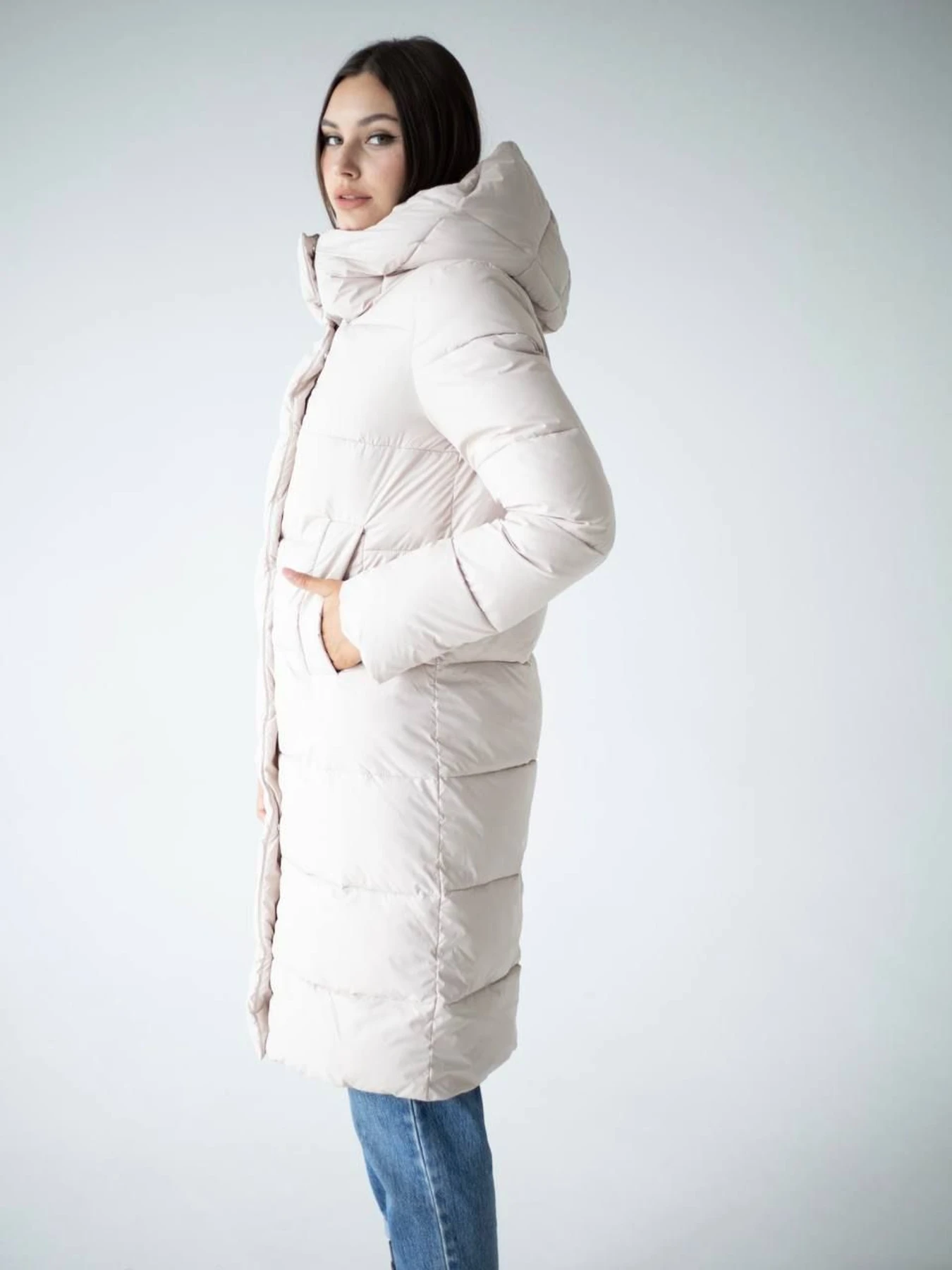 Куртки и дубленки UVENTUM модель Erna-KL-MILK Фото