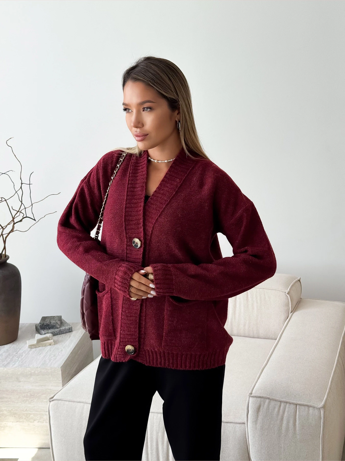 Свитры и кардиганы ART KNIT модель 41846 Фото