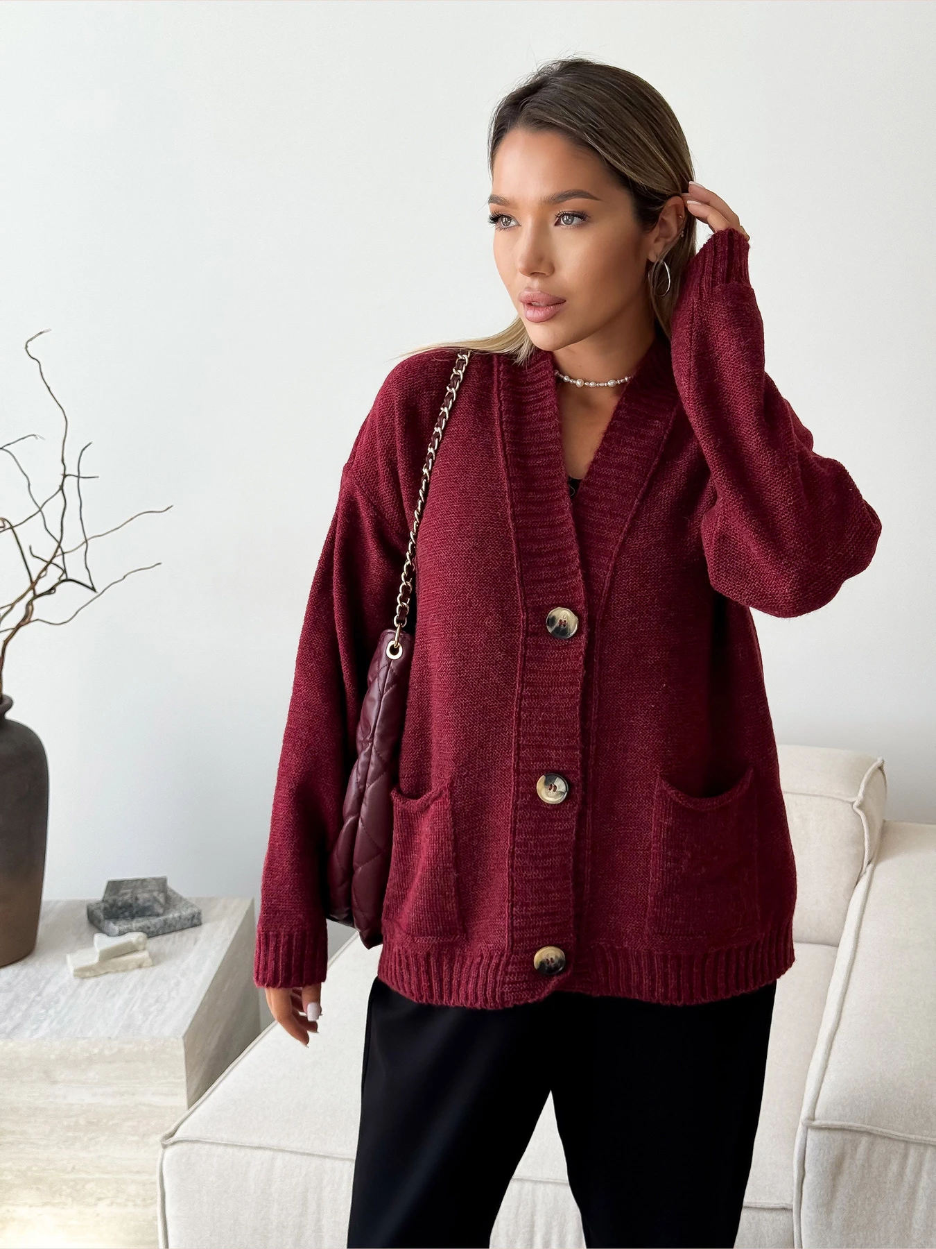 Свитры и кардиганы ART KNIT модель 41846 Фото