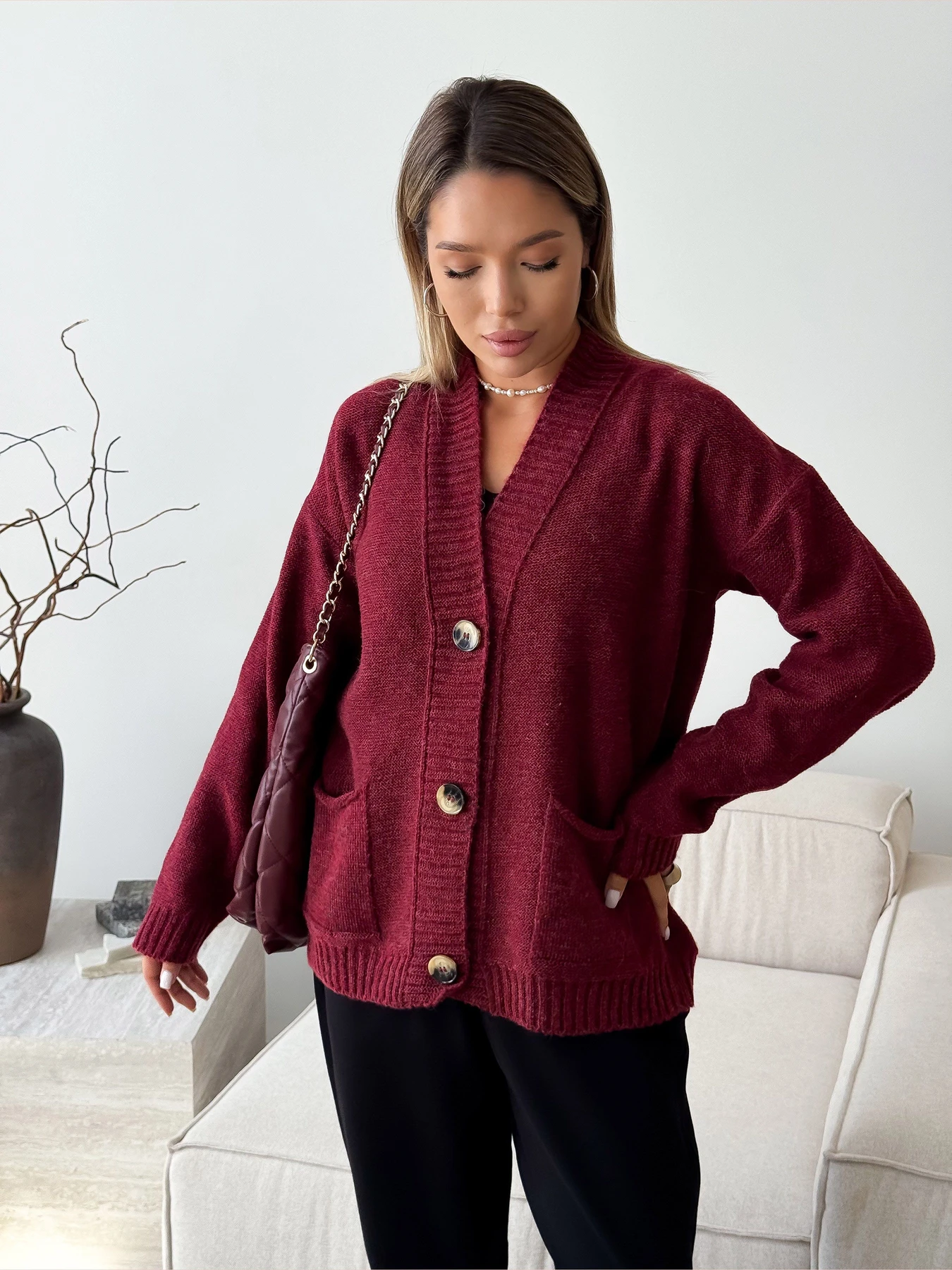 Свитры и кардиганы ART KNIT модель 41846 Фото