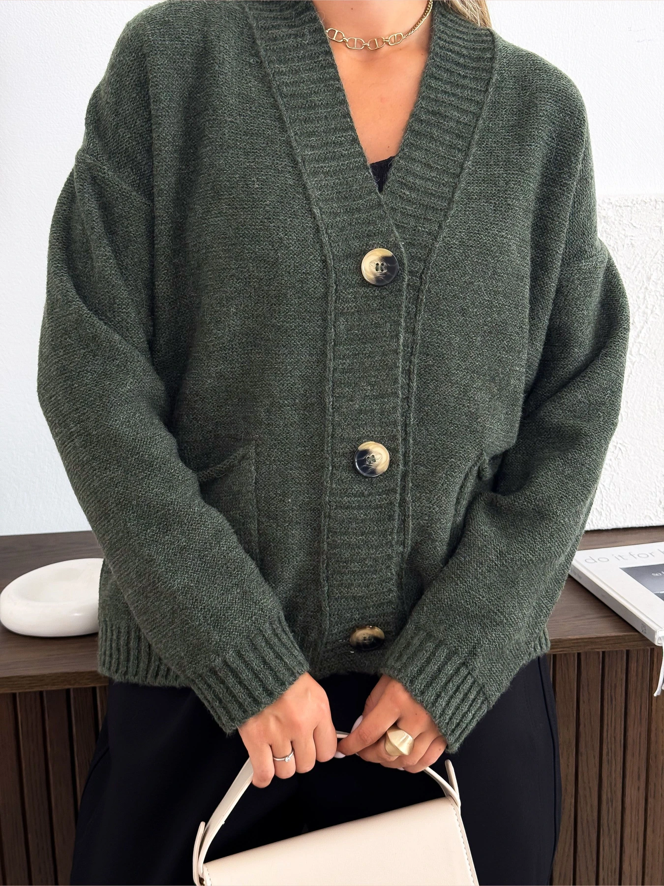 Свитры и кардиганы ART KNIT модель 41842 Фото