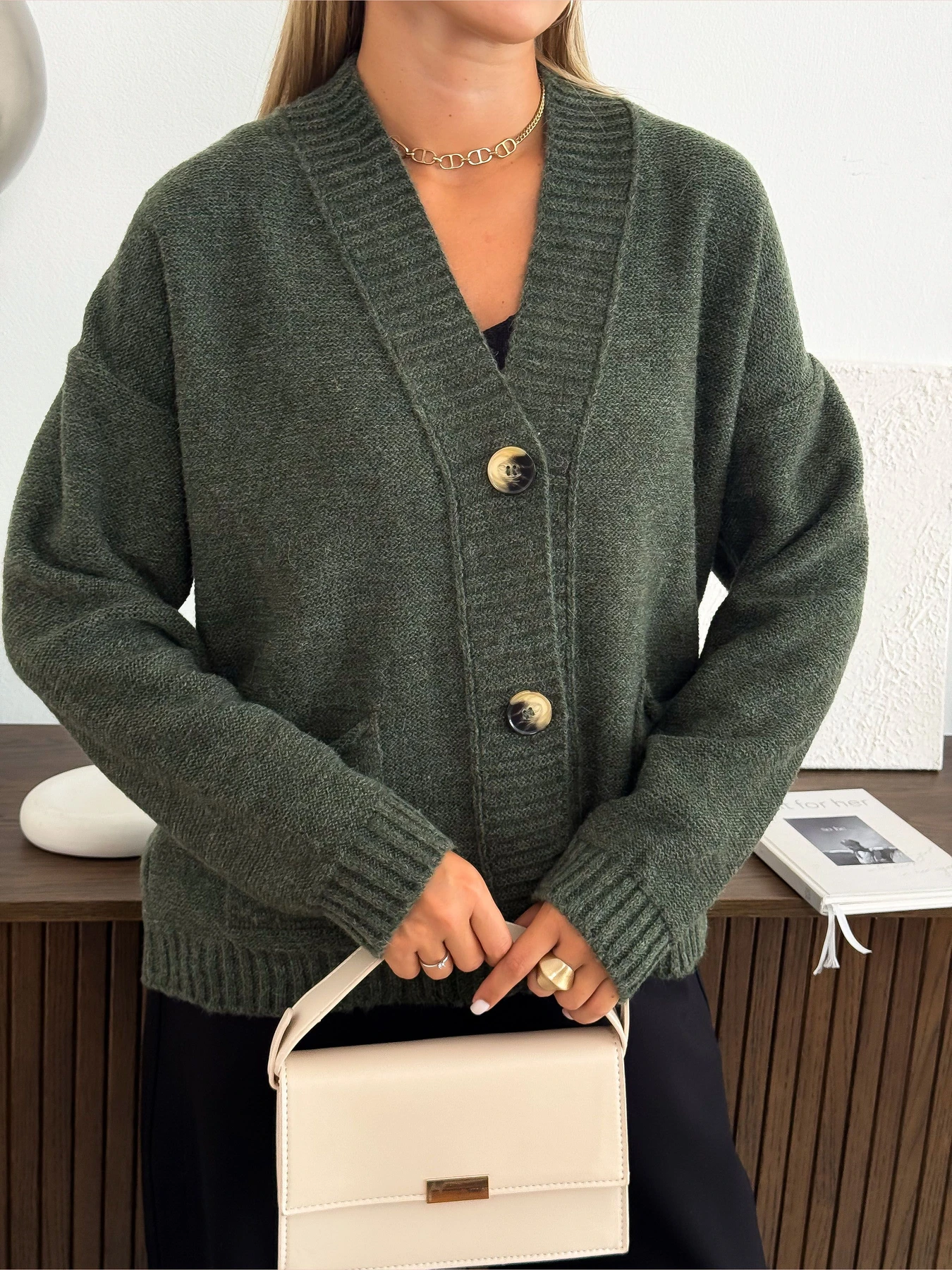 Свитры и кардиганы ART KNIT модель 41842 Фото