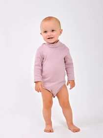 Одежда для младенцев SMIL модель smil_102773-sero-lilovyj Фото