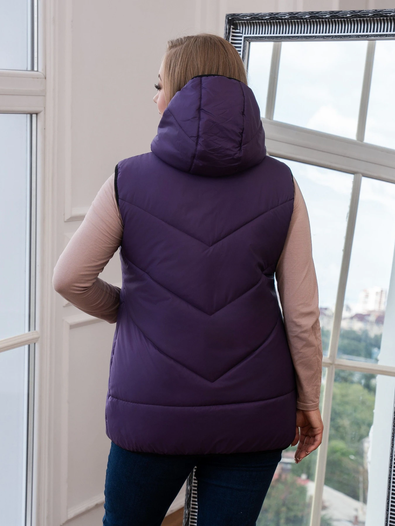 Куртки та дублянки UVENTUM модель 00125-mt-lilac Фото