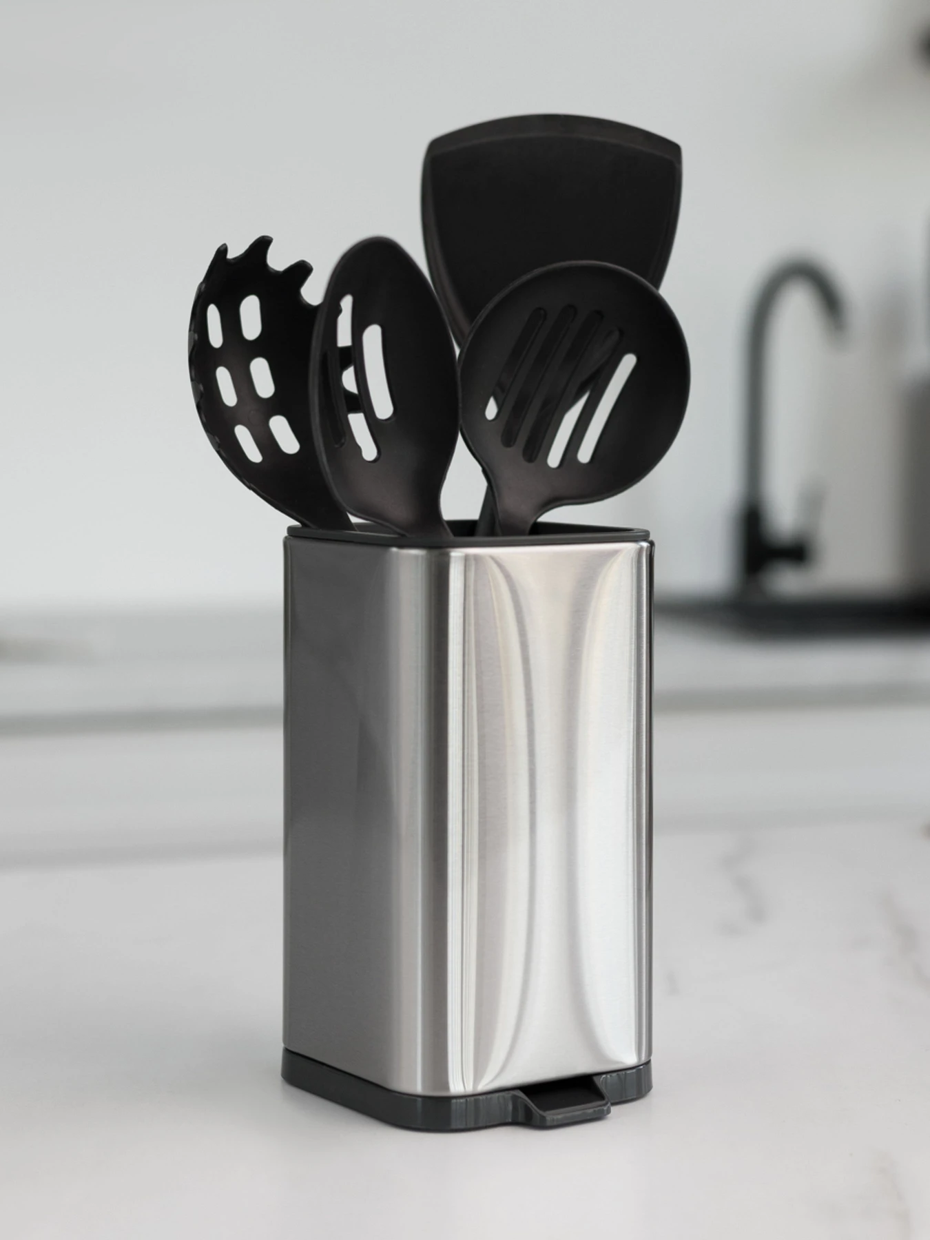 Органайзер для кухонных принадлежностей MBM HOME модель KP-66 SS/BLACK Фото