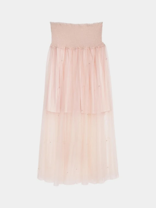 Юбки H&M модель 5967936RP11_пудровый Фото