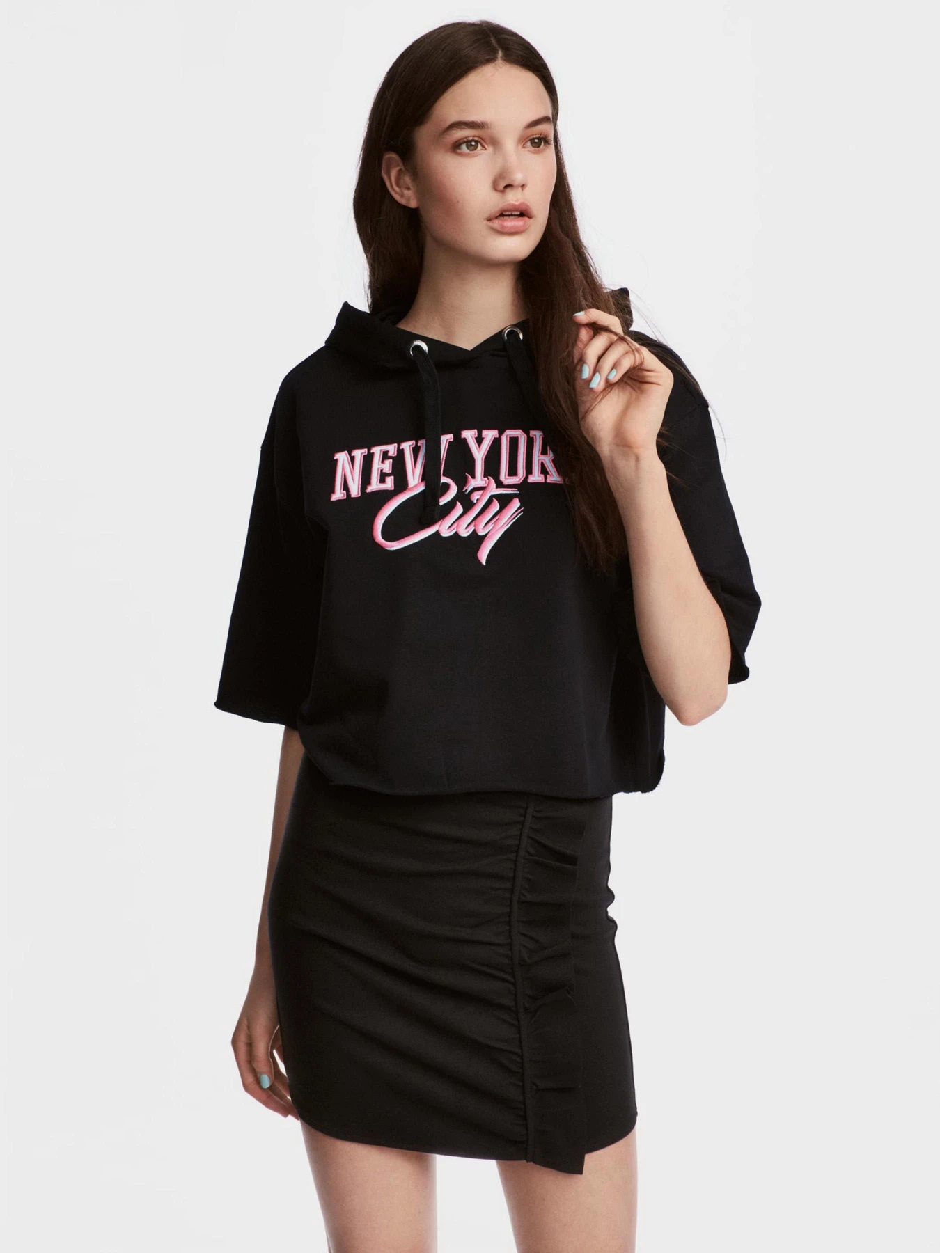 Спідниці H&M модель 5172806RP12_черный Фото