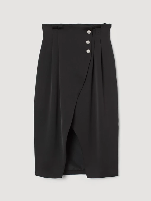 Юбки H&M модель 8397170sm_Черный Фото
