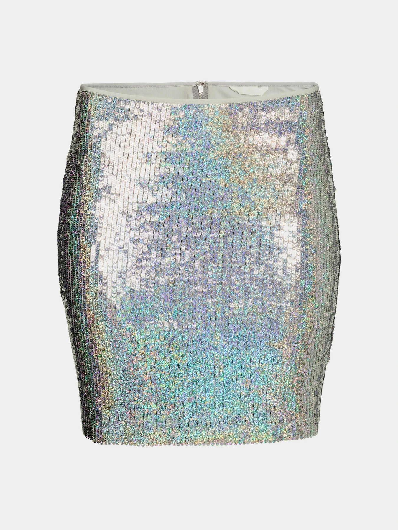 Юбки H&M модель 4395934dm_серебристый Фото