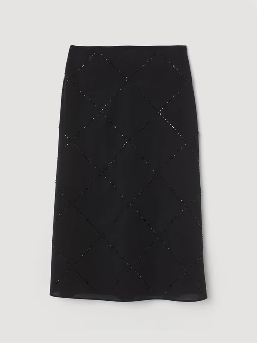 Юбки H&M модель 8046800sm_Черный Фото