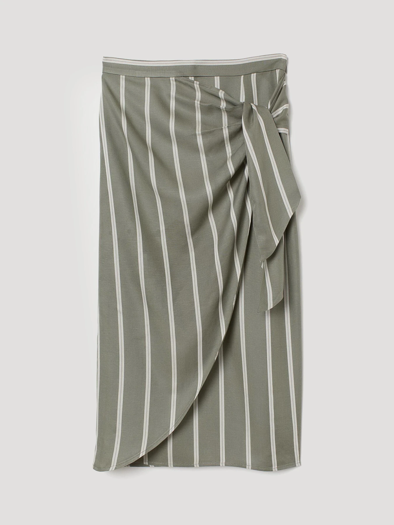 Юбки H&M модель 7342829RP12_Хаки Фото