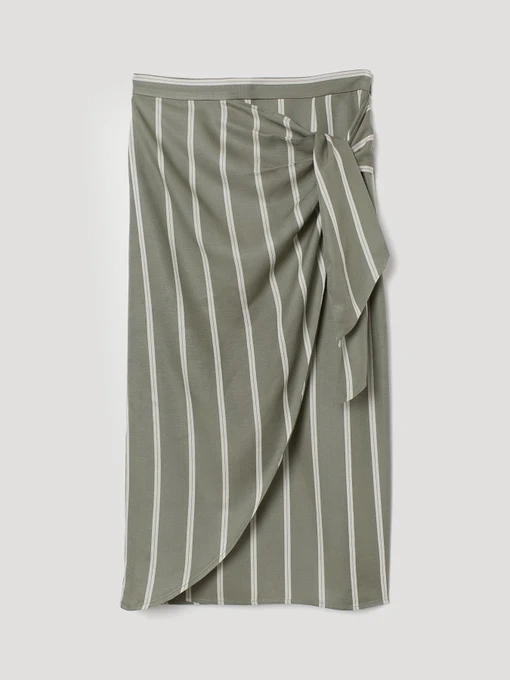 Юбки H&M модель 7342829RP12_Хаки Фото