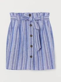 Спідниці H&M модель 7716030sdm_Синий Фото