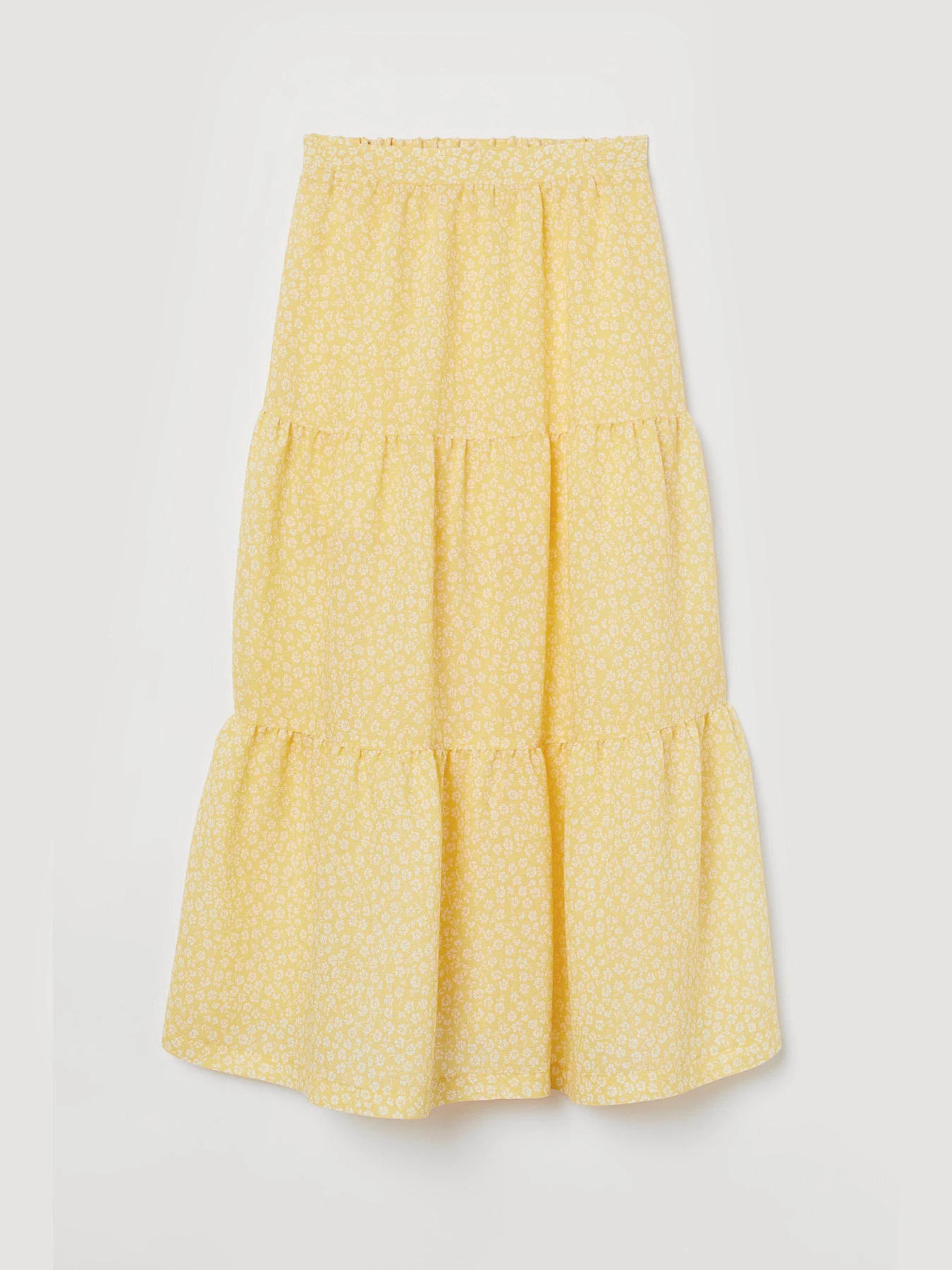 Спідниці H&M модель 8627301sm_желтый цветы Фото