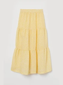 Спідниці H&M модель 8627301sm_желтый цветы Фото