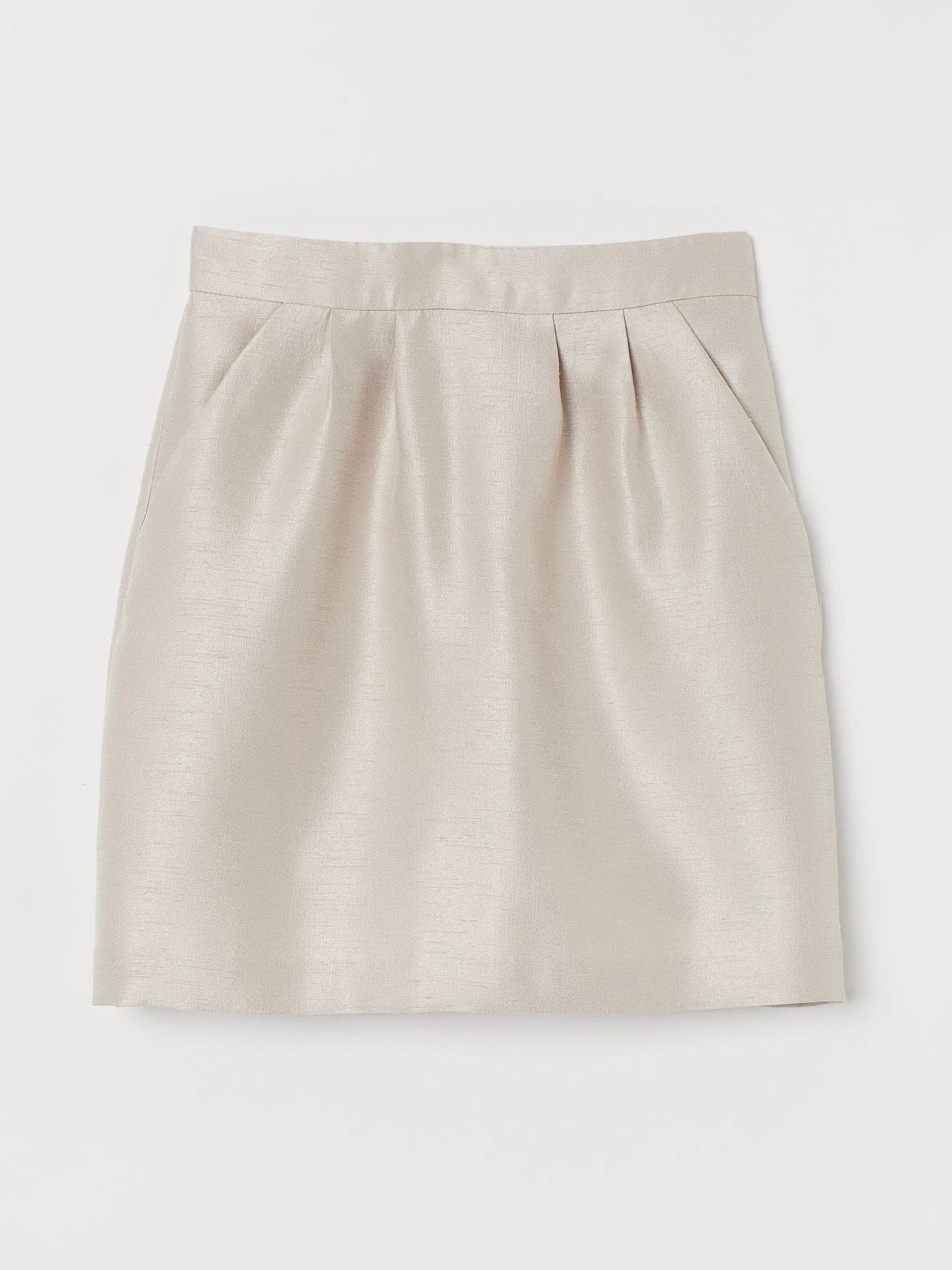 Юбки H&M модель 7668290dm_Светло-бежевый Фото