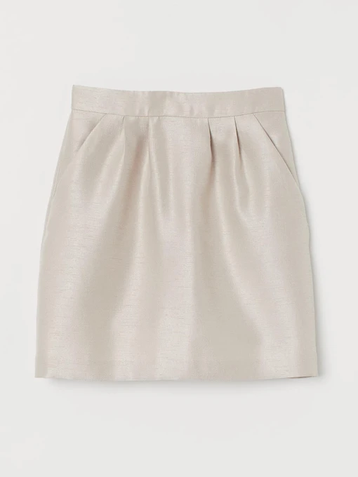 Юбки H&M модель 7668290dm_Светло-бежевый Фото