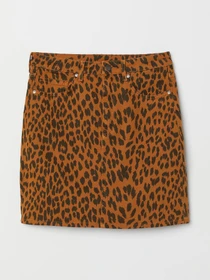 Спідниці H&M модель 7363198bar_Светло-коричневый Фото
