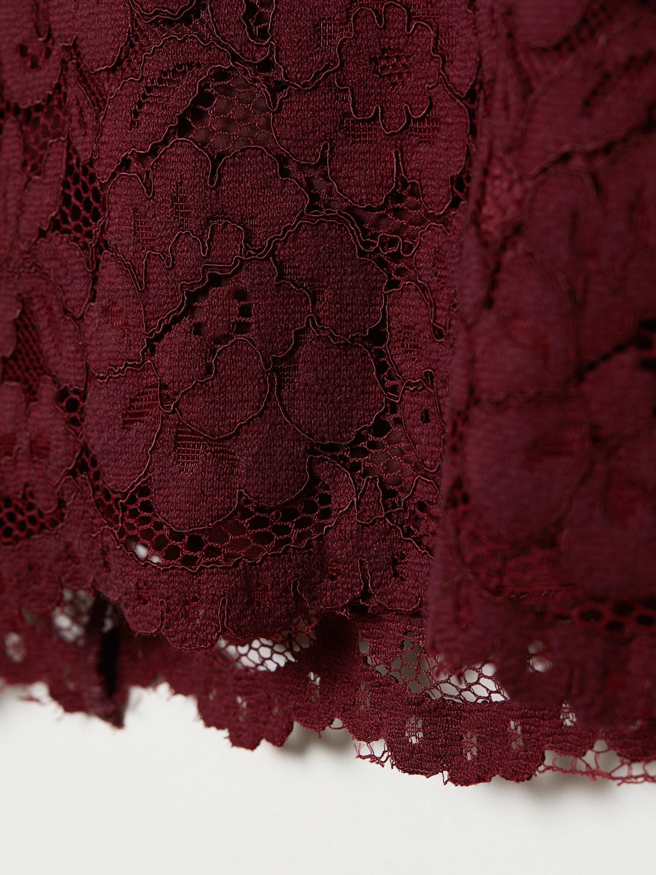 Юбки H&M модель 6796068dlog_Бордовый Фото