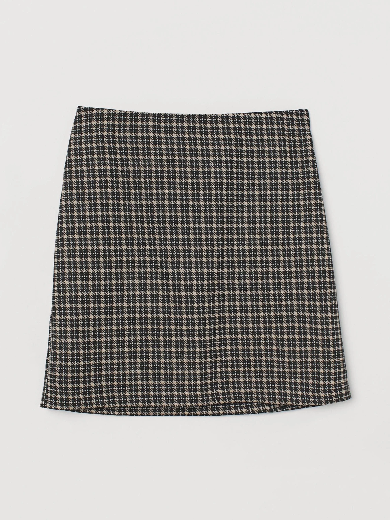 Юбки H&M модель 6813731wer_Черно-бежевый Фото