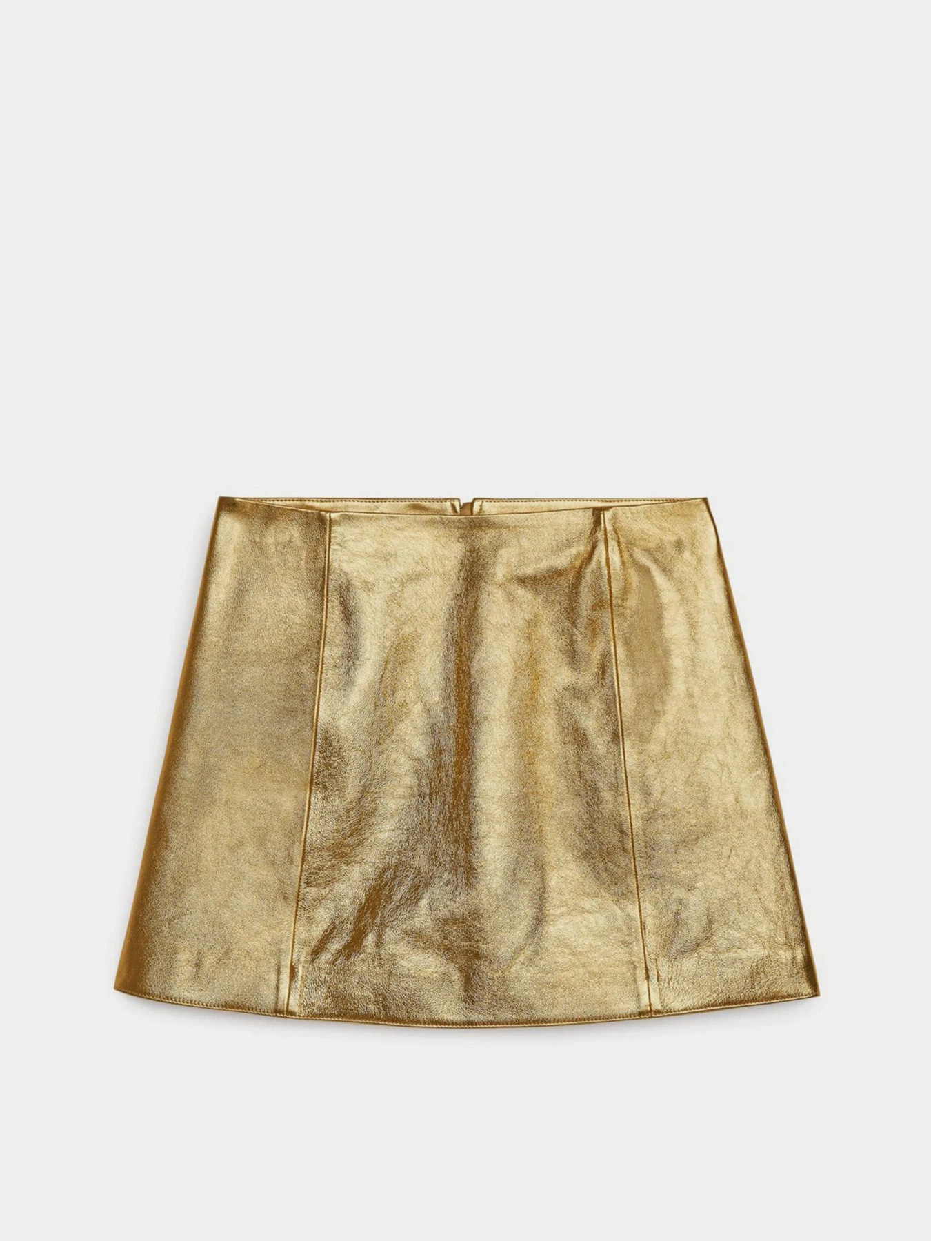 Юбки H&M модель 11301456wer_Золотистый Фото