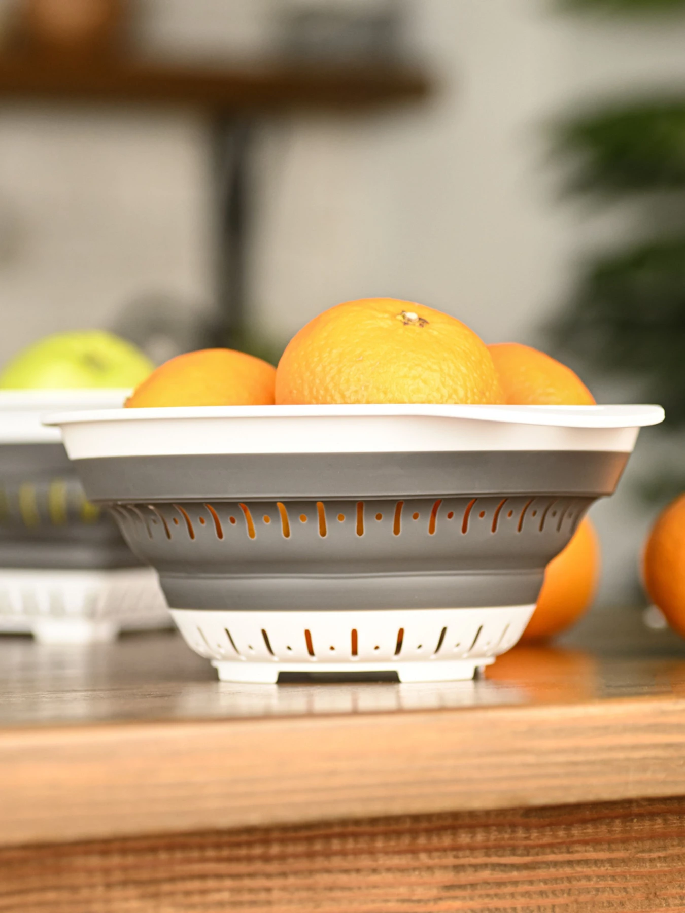 Друшляк складаний MBM HOME модель KP-74 WHITE/GRAY Друшляк складаний MBM HOME модель KP-74 WHITE/GRAY Фото