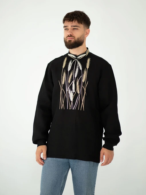 Вишиванки Едельвіка модель 93-24-00black Фото