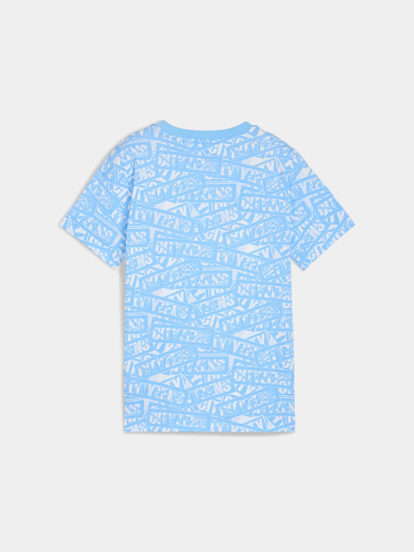 Футболки и поло PUMA Mcfc Ftblculture Tee Aop Jr модель 782675 Футболки и поло PUMA Mcfc Ftblculture Tee Aop Jr модель 782675 Фото