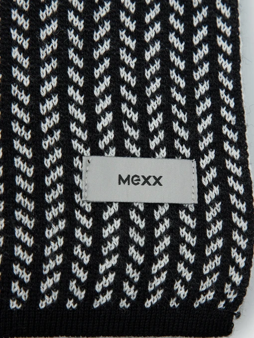 MEXX Шарфи та хустки колір чорний фото 3