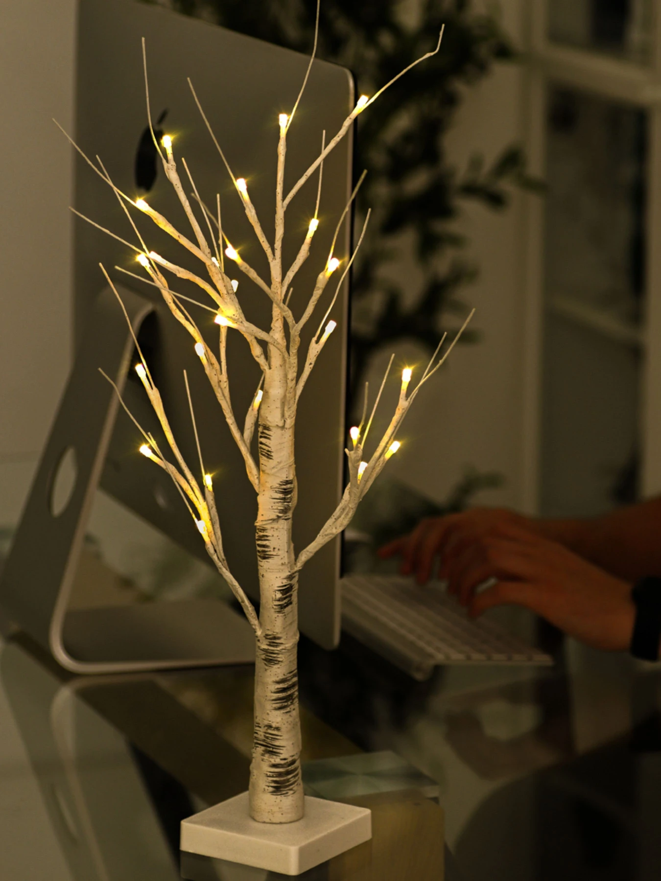 Дерево светодиодное на батарейках MBM HOME модель DH-LAMP-01 WHITE Дерево светодиодное на батарейках MBM HOME модель DH-LAMP-01 WHITE Фото