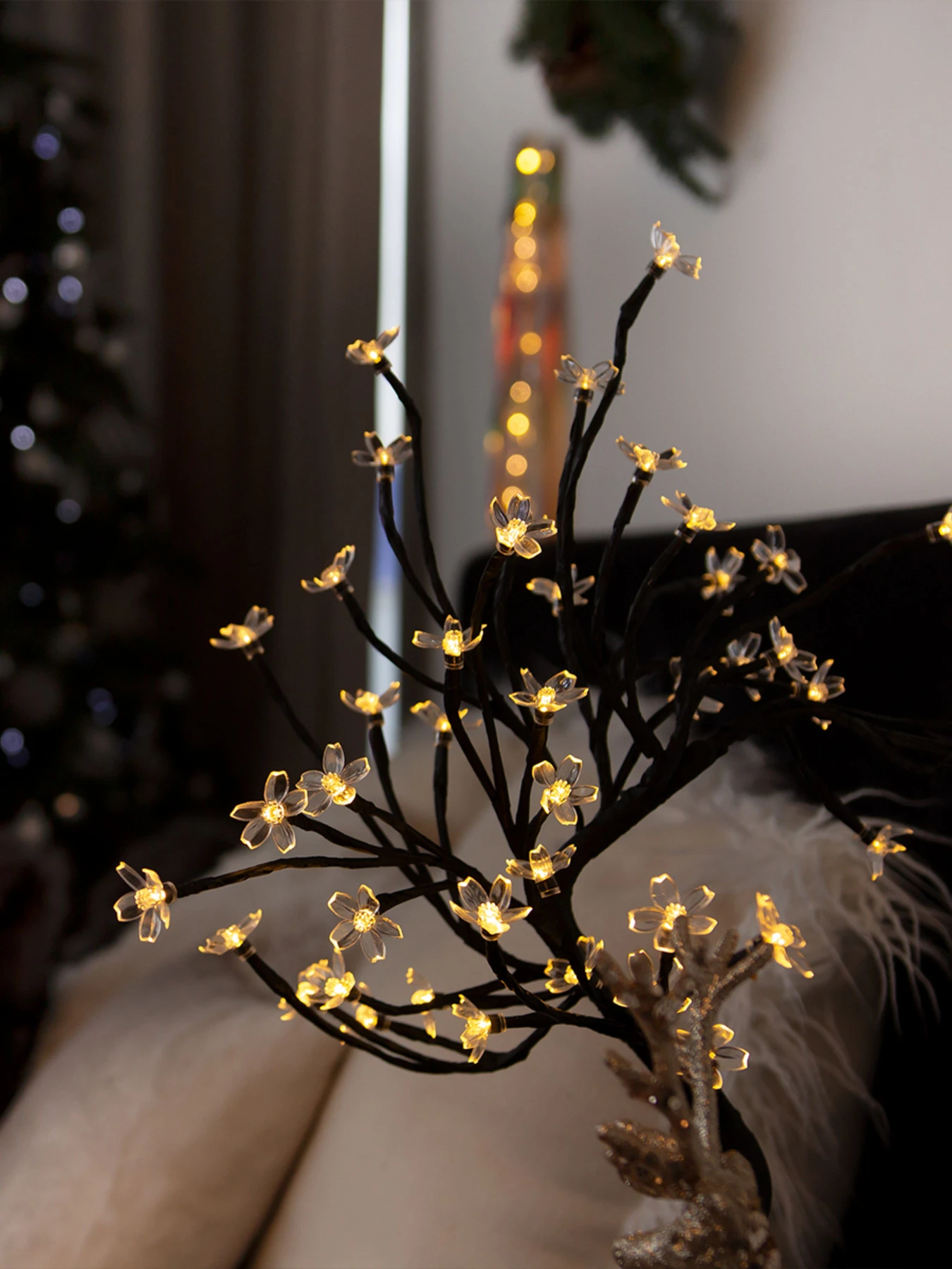 Дерево светодиодное на батарейках MBM HOME модель DH-LAMP-03 BLACK Дерево светодиодное на батарейках MBM HOME модель DH-LAMP-03 BLACK Фото
