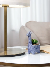 Искусственное растение в горшке MBM HOME модель DH-FLOWERS-20 GREEN/BLUE Фото
