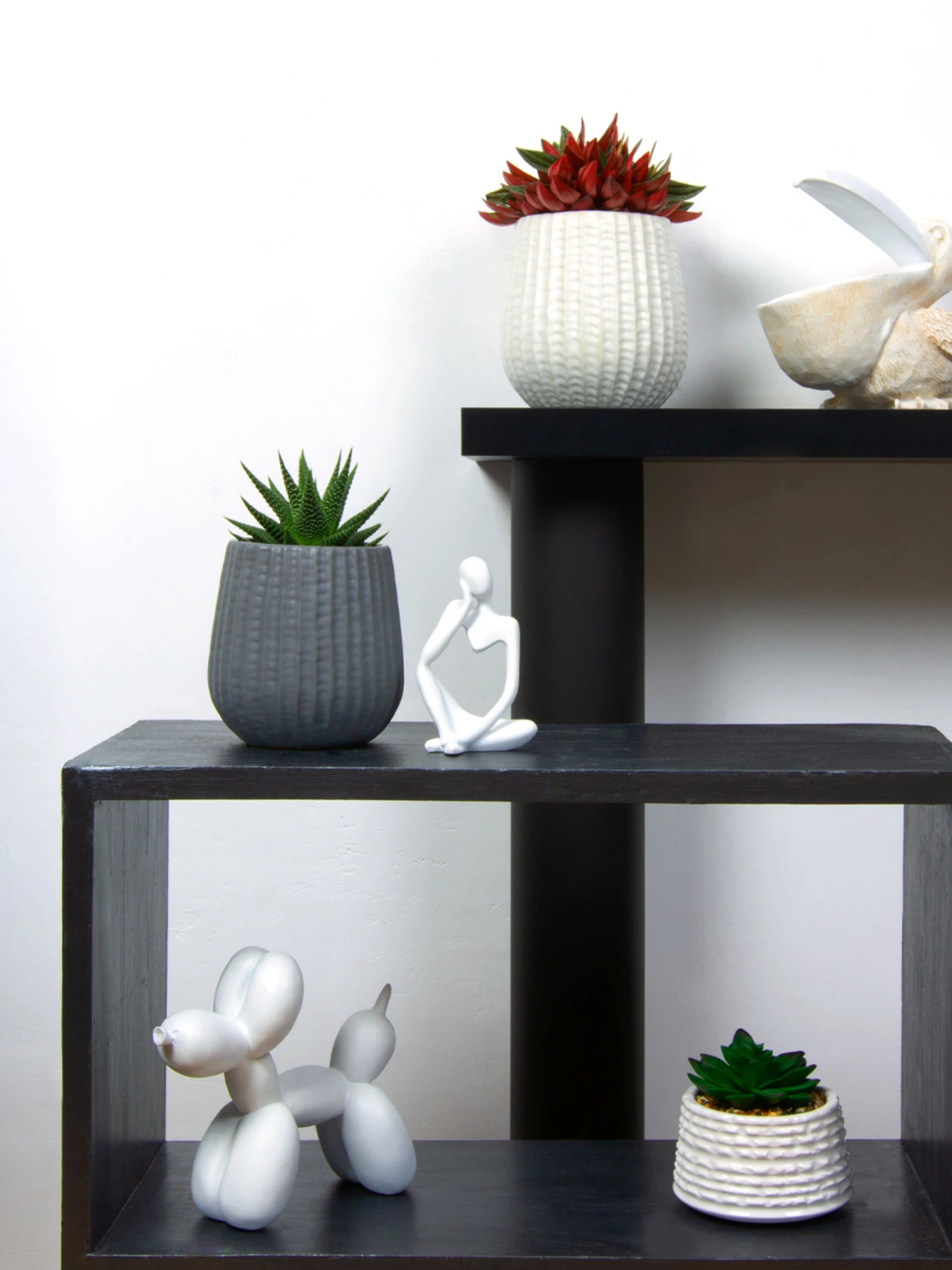 Горшок-кашпо для растений белый MBM HOME модель DH-FLOWERS-25 M WHITE Горшок-кашпо для растений белый MBM HOME модель DH-FLOWERS-25 M WHITE Фото